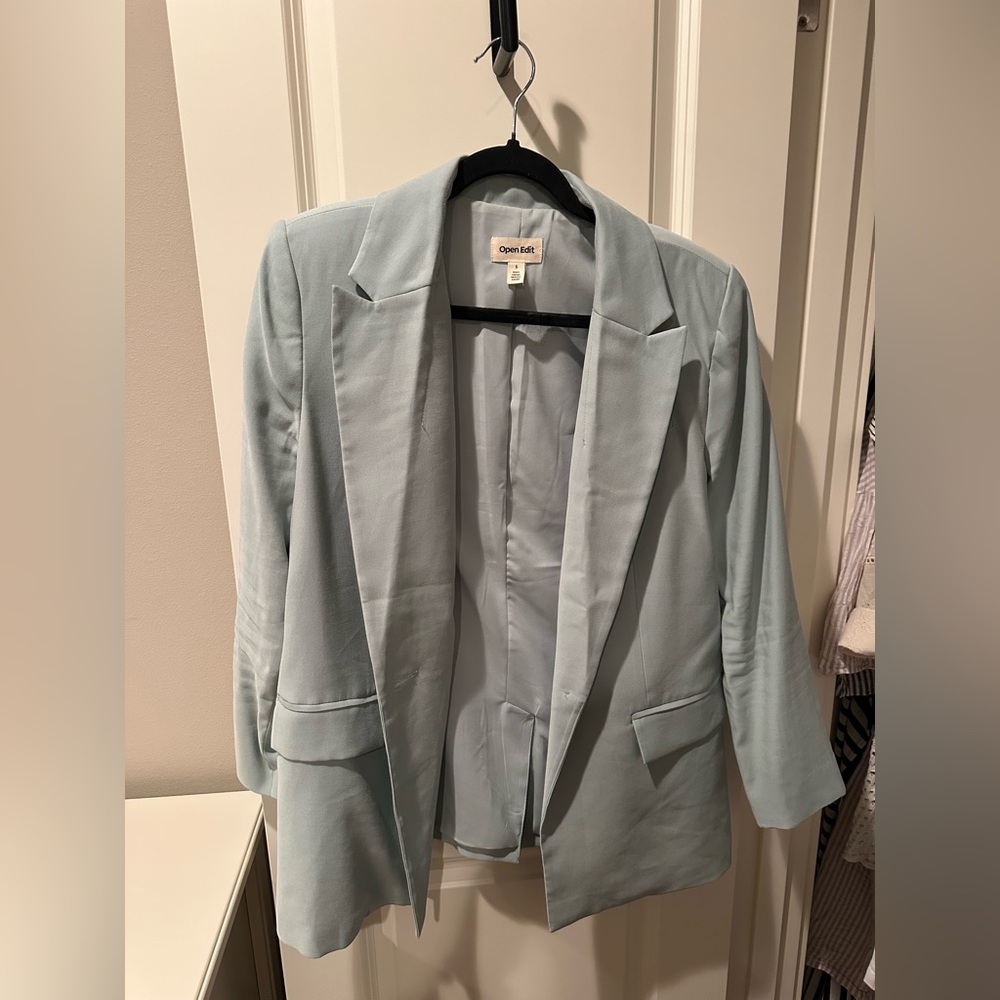Open Edit - Relaxed Oversizsd Blazer, eggshell